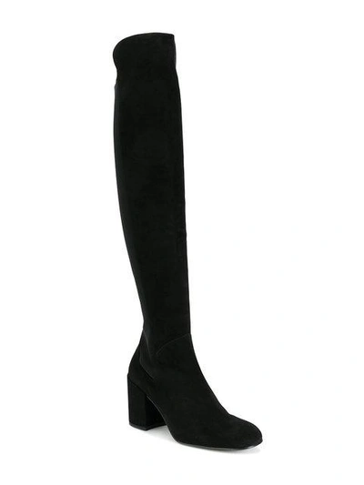 Shop Stuart Weitzman Halftime Boots - Black