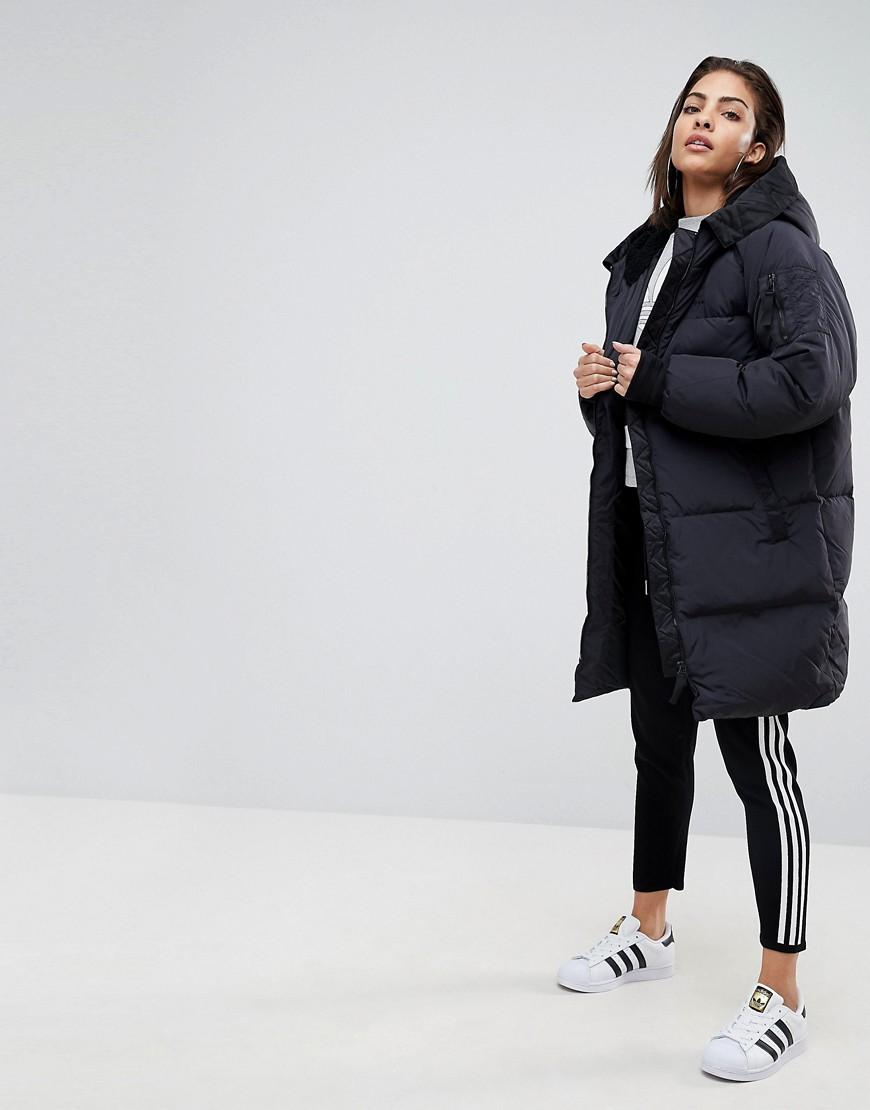 adidas originals long bomber