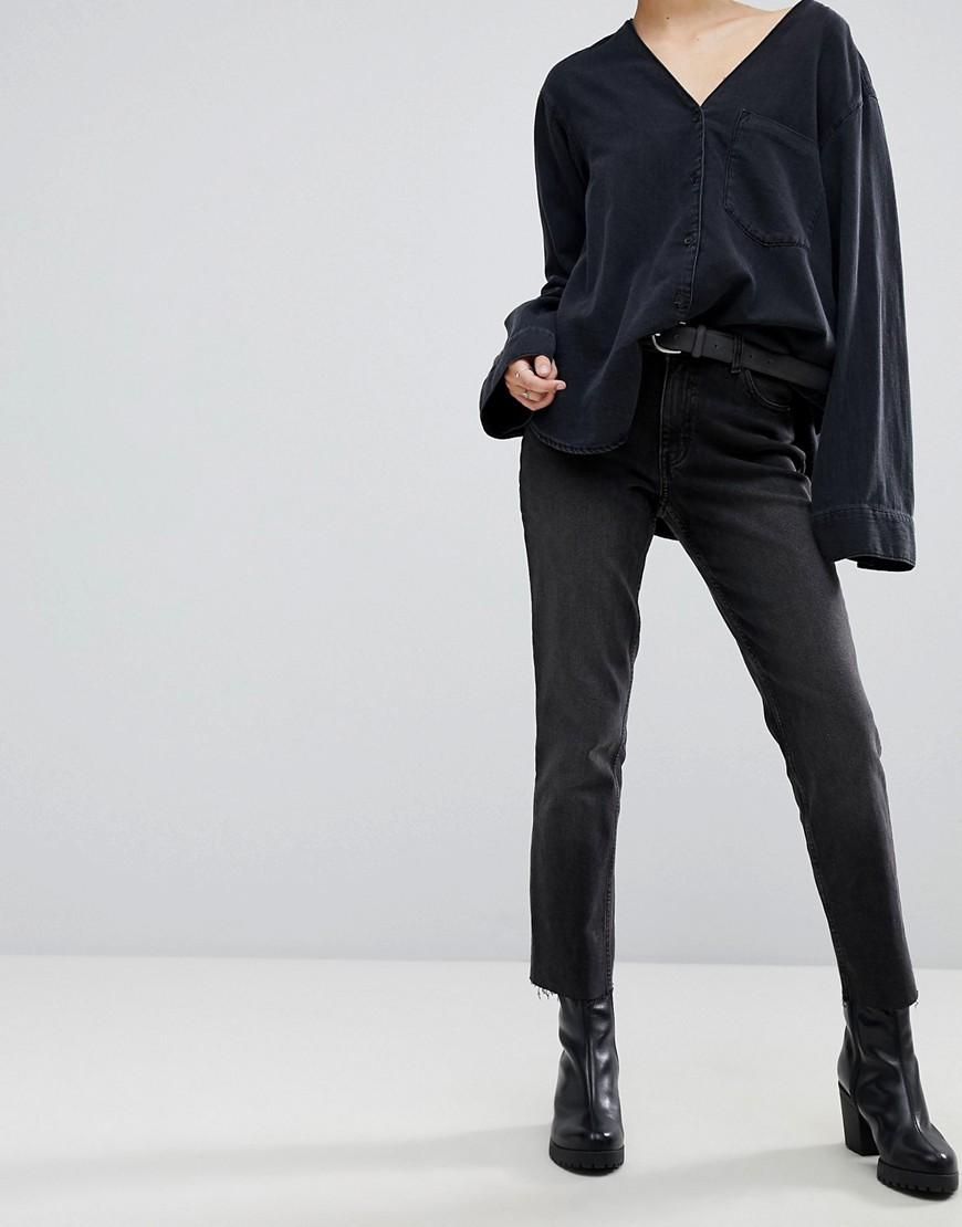 cheap monday straight leg jeans