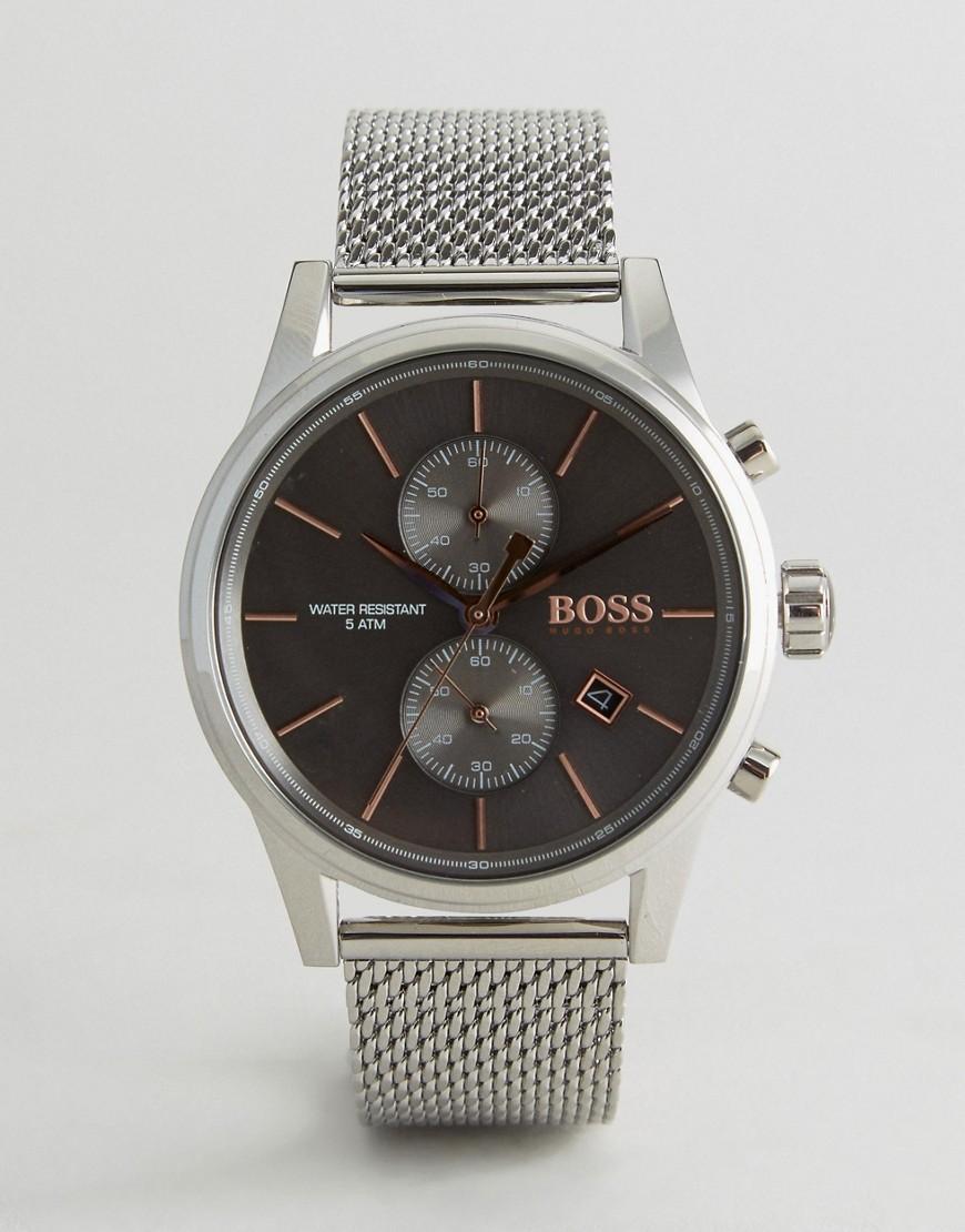 hugo boss jet mesh watch