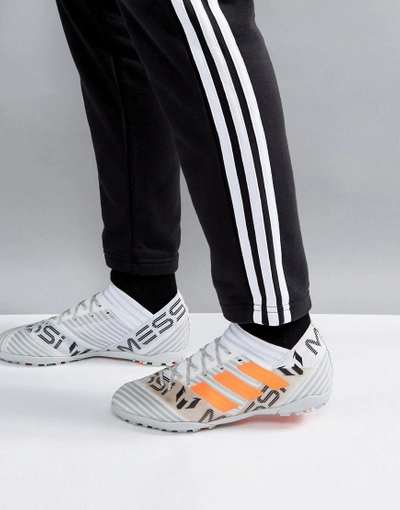 Adidas Originals Adidas Soccer Nemeziz X Messi Tango Astro Turf Sneakers In White S77193 White ModeSens