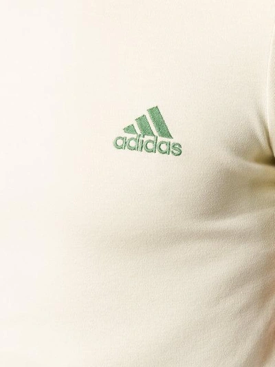 Shop Yeezy X Adidas Embroidered Logo T-shirt