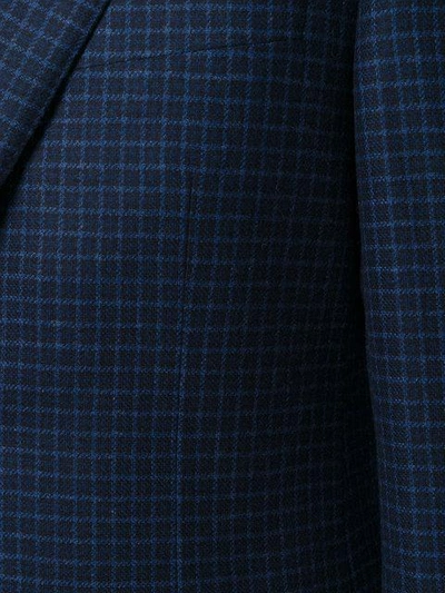 Shop Canali Formal Fitted Blazer In Blue