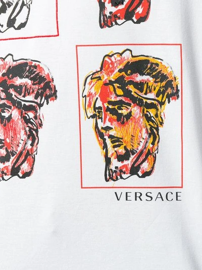 Shop Versace Printed Medusa T-shirt