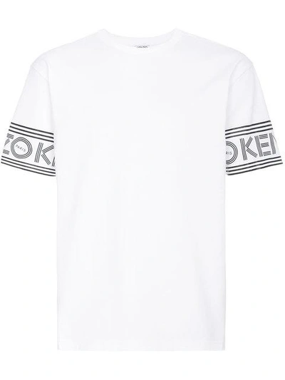 Shop Kenzo Lettering Logo Sleeve T