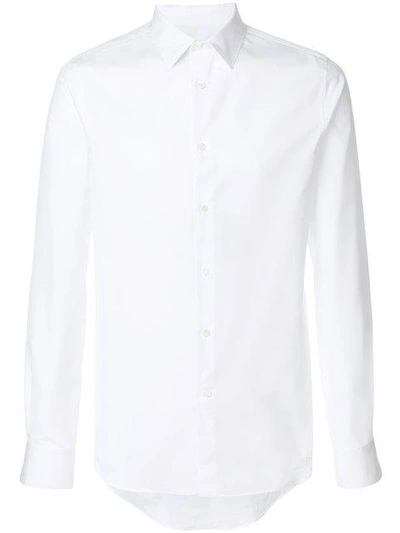 Shop Alexander Mcqueen Classic Shirt In White