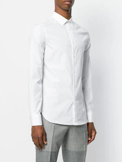 Shop Alexander Mcqueen Classic Shirt In White