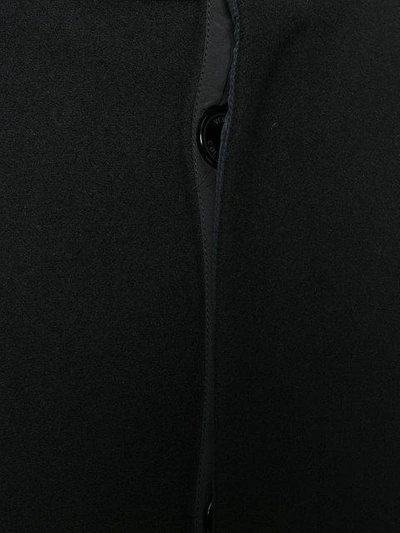 Shop Versace Straight-fit Buttoned Coat