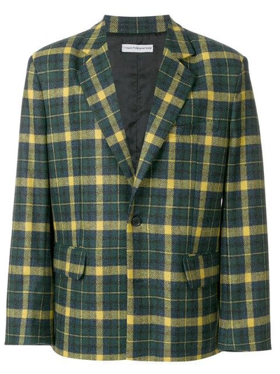 gosha rubchinskiy Check jacket XS 17aw（Gosha rubchinskiy top 