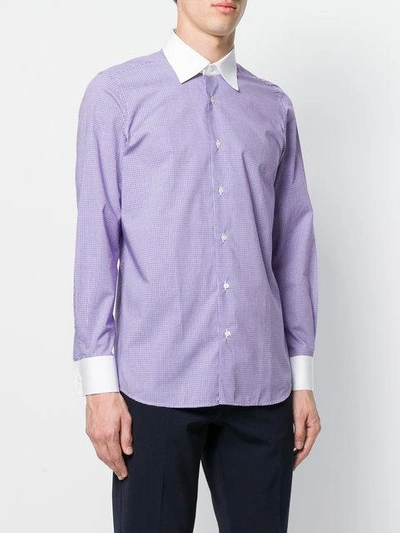 Shop Fashion Clinic Timeless Gingham Check Shirt In 098