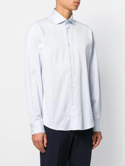 Dell'oglio Micro Dot Shirt In White