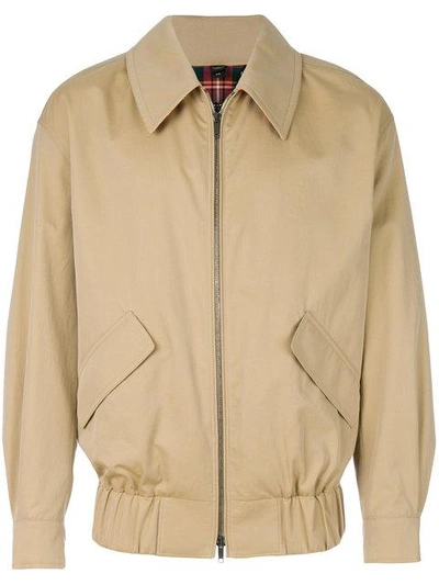 Shop Burberry Harrington Jacket