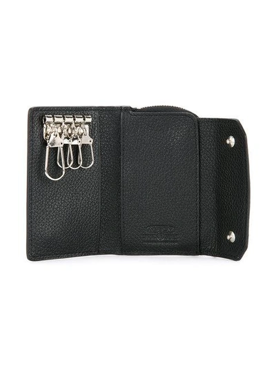 Shop As2ov Shrink Key Case In Black