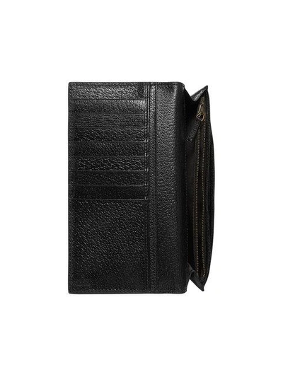 Shop Gucci Gg Marmont Breast Wallet In Black