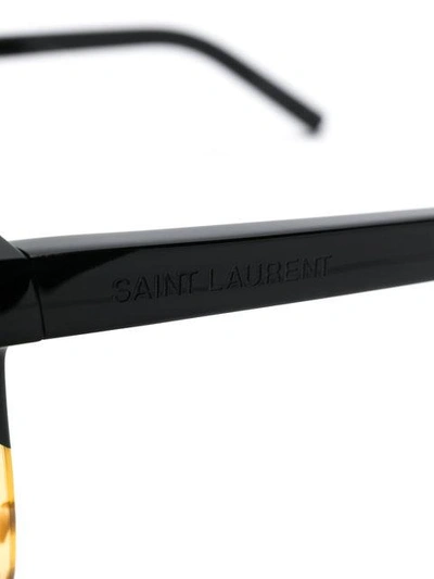 Shop Saint Laurent Two In Black