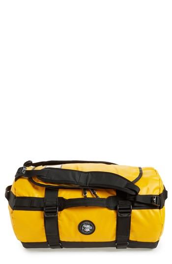 Vans X The North Face Base Camp Duffel Bag - Yellow In Yellow/ Black |  ModeSens