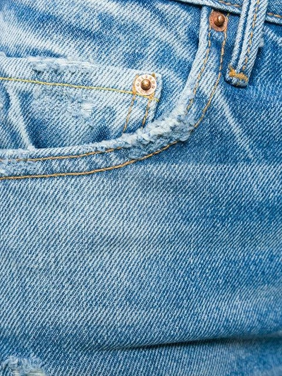 Shop Grlfrnd Slim Distressed Jeans In Blue
