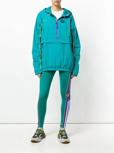 Shop Adidas Originals By Pharrell Williams Pharrell Williams Hu Hiking Leggings In Green