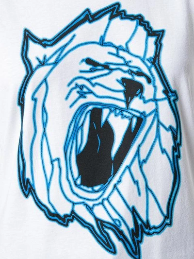 Shop Versus Lion Print T-shirt - White