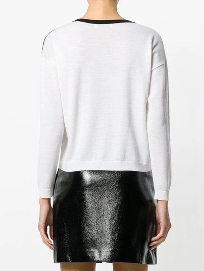 Shop Alice And Olivia Knitted Face Top