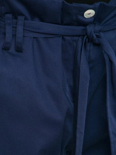 Shop Olympiah High Waist Trousers In Blue