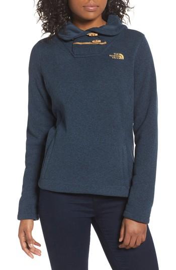 north face crescent hoodie pullover