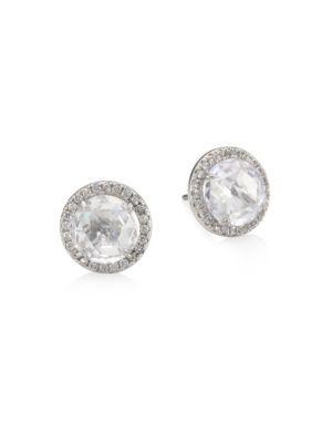 kate spade bright ideas pave halo studs