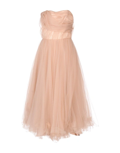Shop Antonio Marras Knee-length Dress In Pale Pink