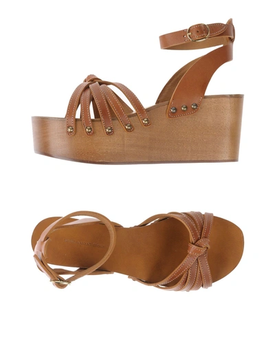 Shop Isabel Marant Étoile Sandals In Brown