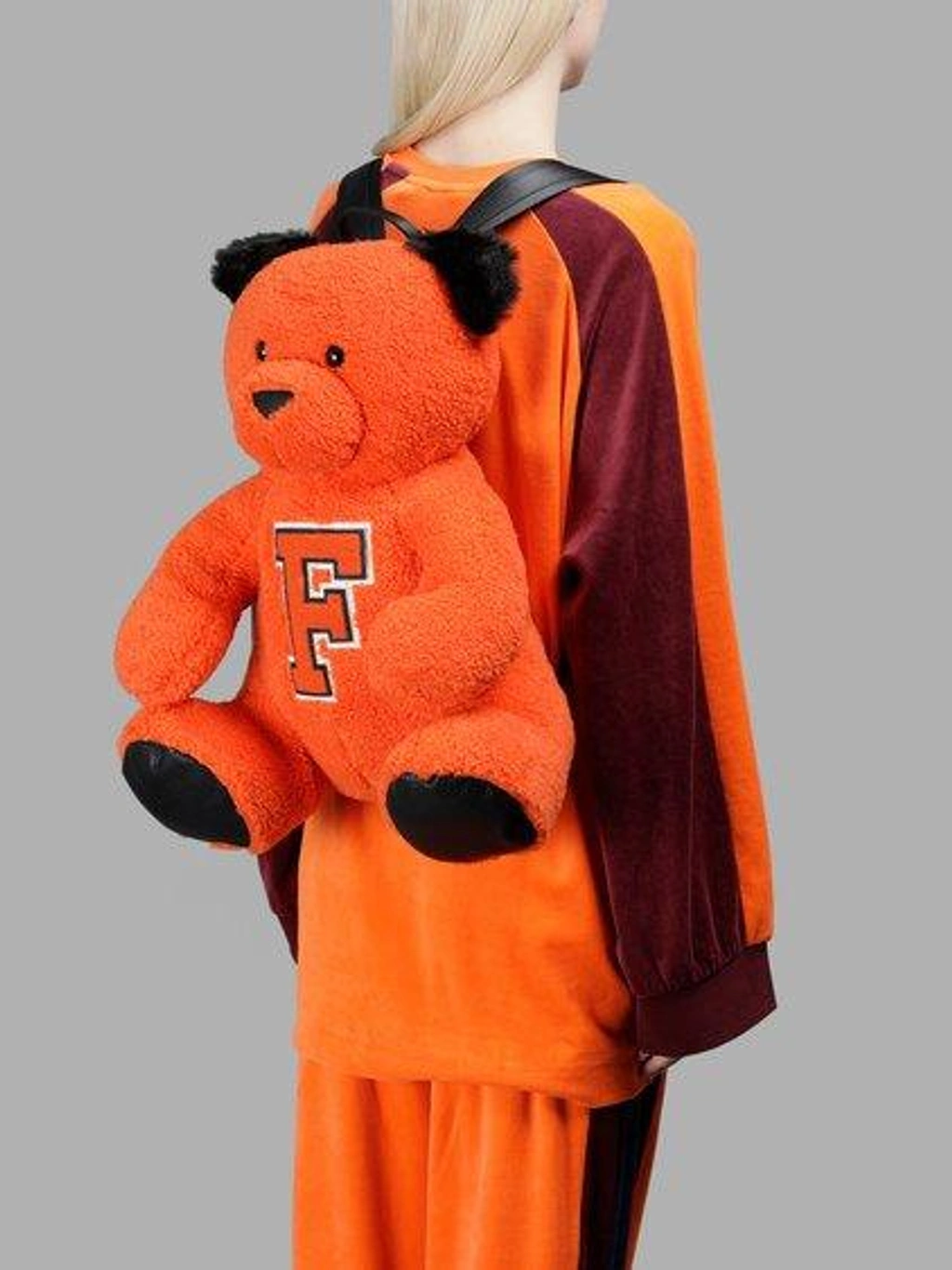 Fenty X Puma Fenty Puma By Rihanna Mascot Bear Backpack In Orange | ModeSens