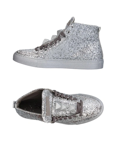 Shop Giacomorelli Sneakers In Silver