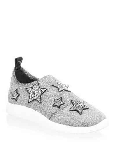 Shop Giuseppe Zanotti Singles Gsc Sneakers In Argento