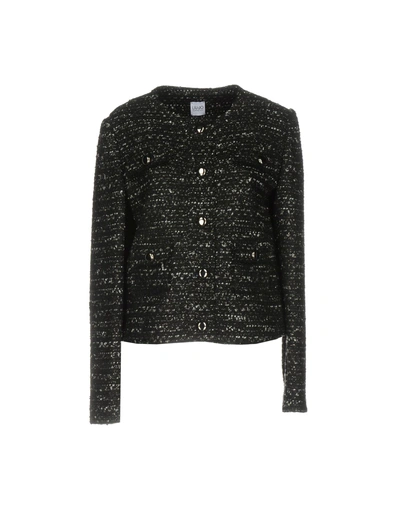 Shop Liu •jo Sartorial Jacket In Black