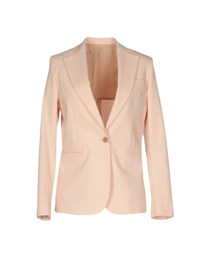 Shop Alessandro Dell'acqua Blazer In Light Pink