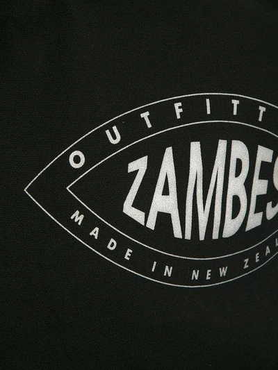 Shop Zambesi Logo Print Holdall Bag