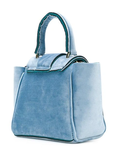 Shop Alila Mini Tote Bag - Blue