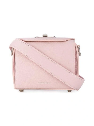 Shop Alexander Mcqueen Box Bag In Pink