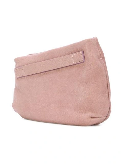 Shop Marsèll Slanted Shoulder Bag In Pink