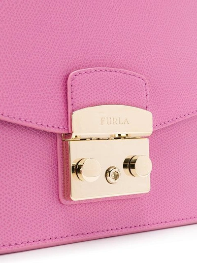 Shop Furla Metropolis Bag - Pink & Purple