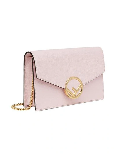 Shop Fendi Envelope Mini Bag In Pink