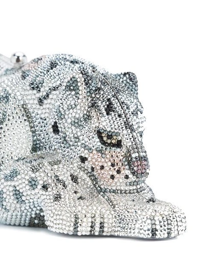 Judith Leiber Snow Leopard Clutch