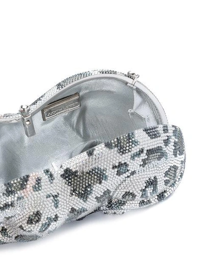Judith Leiber Snow Leopard Clutch