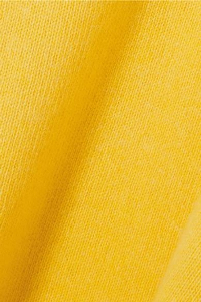 Shop Apc Vivian Wool And Cashmere-blend Sweater In Yellow