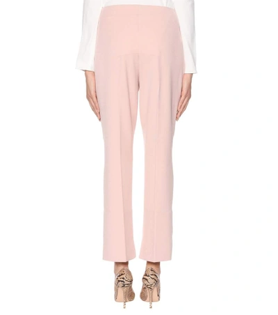 Shop Roland Mouret Goswell Crêpe Trousers