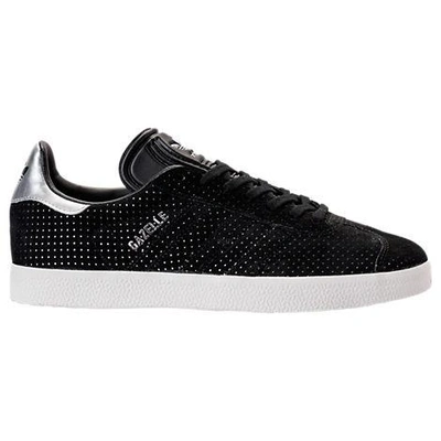 Shop Adidas Originals Women's Gazelle Casual Shoes, Black - Size 8.5