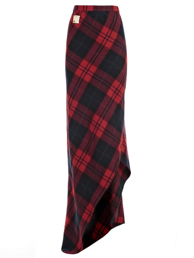 Shop Dsquared2 Skirt In 001f Red Black