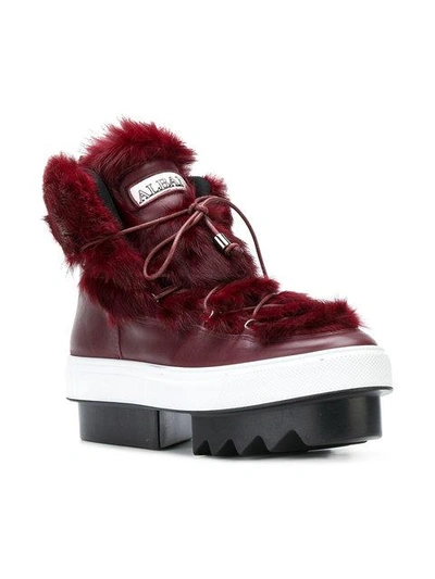 Shop Albano Chunky Platform Lace-up Boots