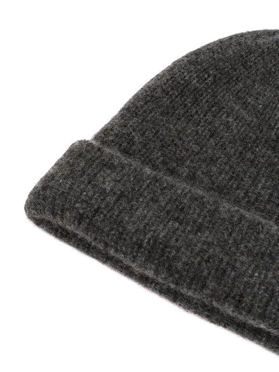 Shop The Elder Statesman Classic Knitted Beanie Hat