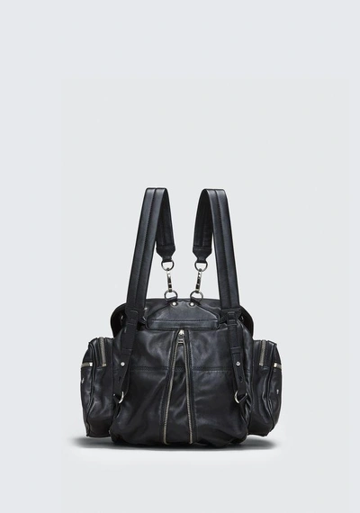 Shop Alexander Wang Rose Studded Marti Backpack In Black