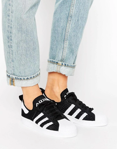 Adidas Originals Adidas Superstar 80s Pk Trainers - Black | ModeSens